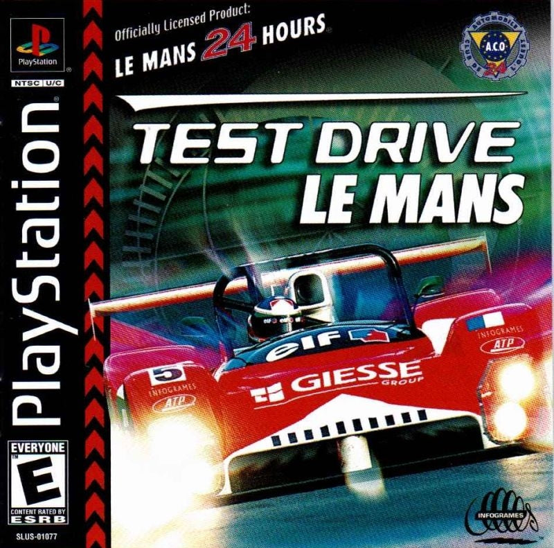 TEST DRIVE: LE MANS - PS1
