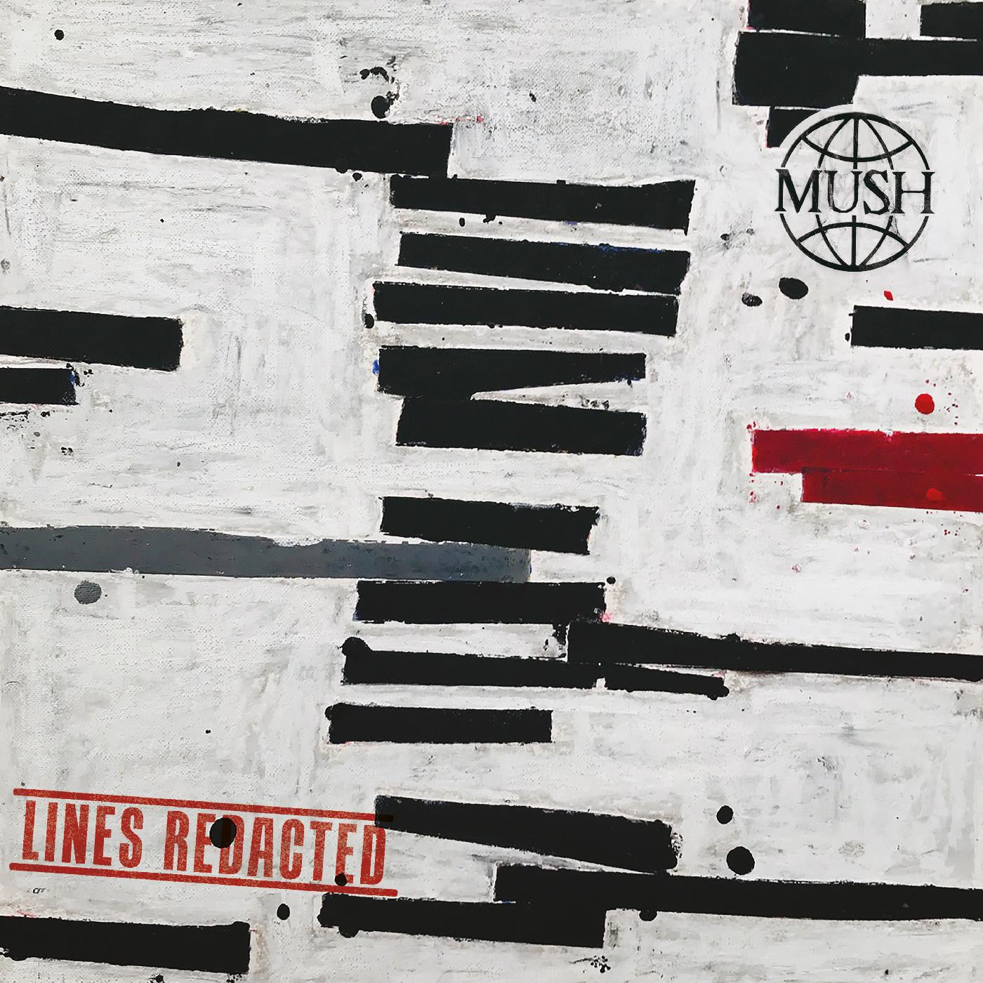 MUSH - LINES REDACTED (INDIE EXCLUSIVE, CLEAR TRANSPARENT VINYL)