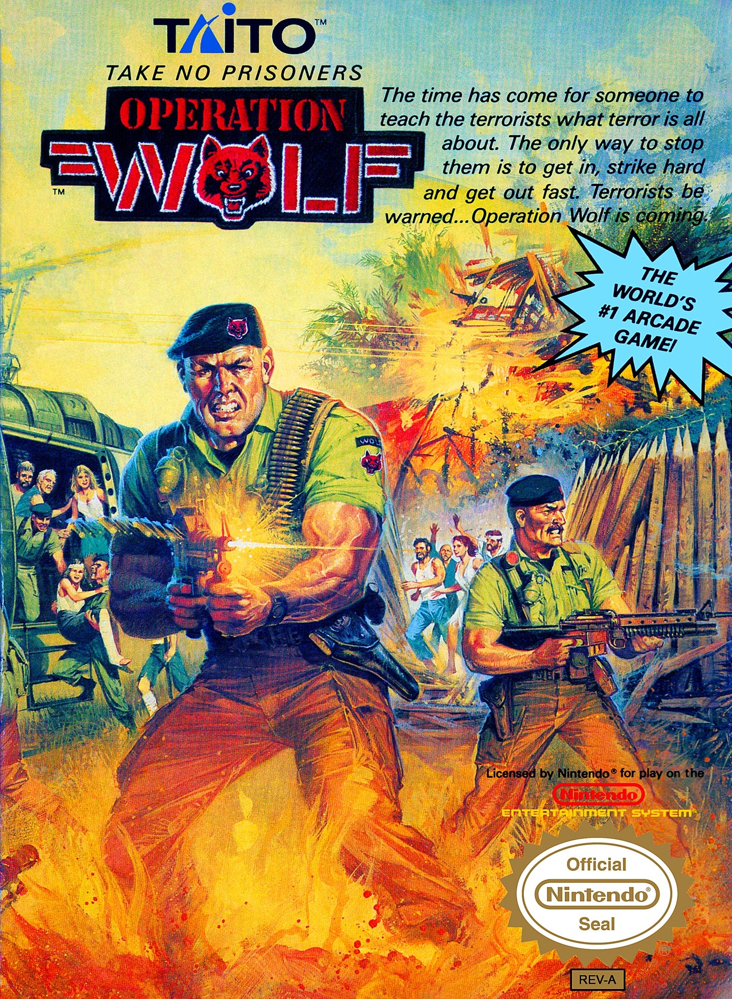 OPERATION WOLF - NES