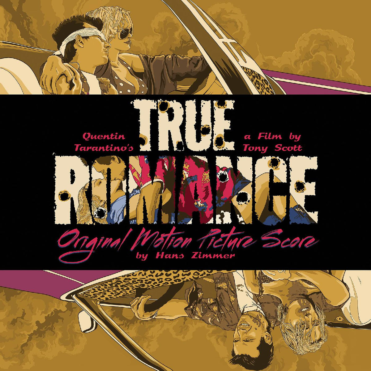VARIOUS ARTISTS - TRUE ROMANCE - ORIGINAL MOTION PICTURE SCORE (INDIE EXCLUSIVE, "CLEANING PRODUCTS" SPLATTER VINYL)