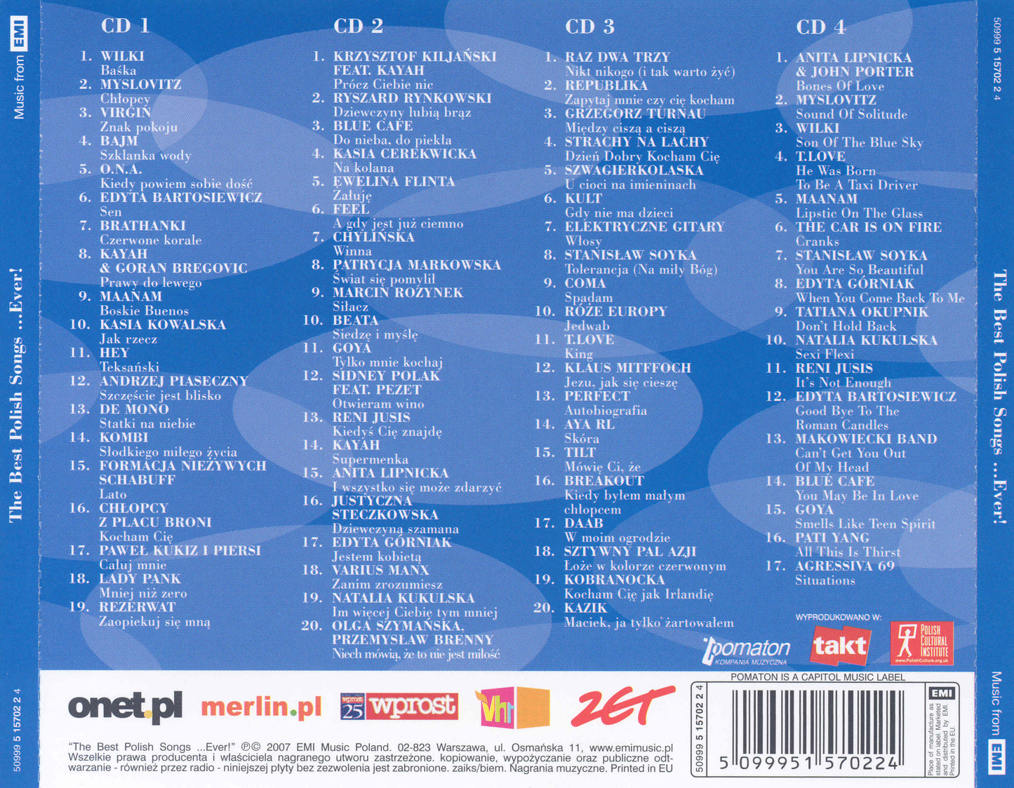 VARIOUS - BEST POLISH SONGS EVER!