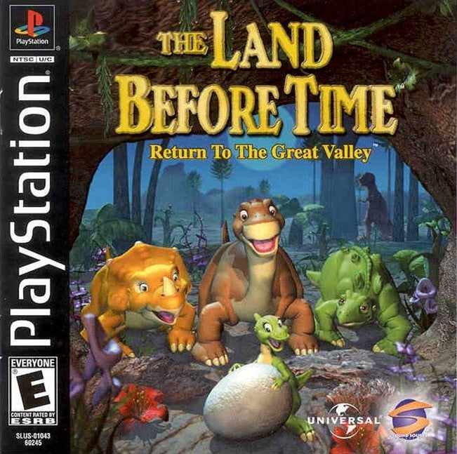LAND BEFORE TIME: RETURN TO THE GREAT VA - PS1