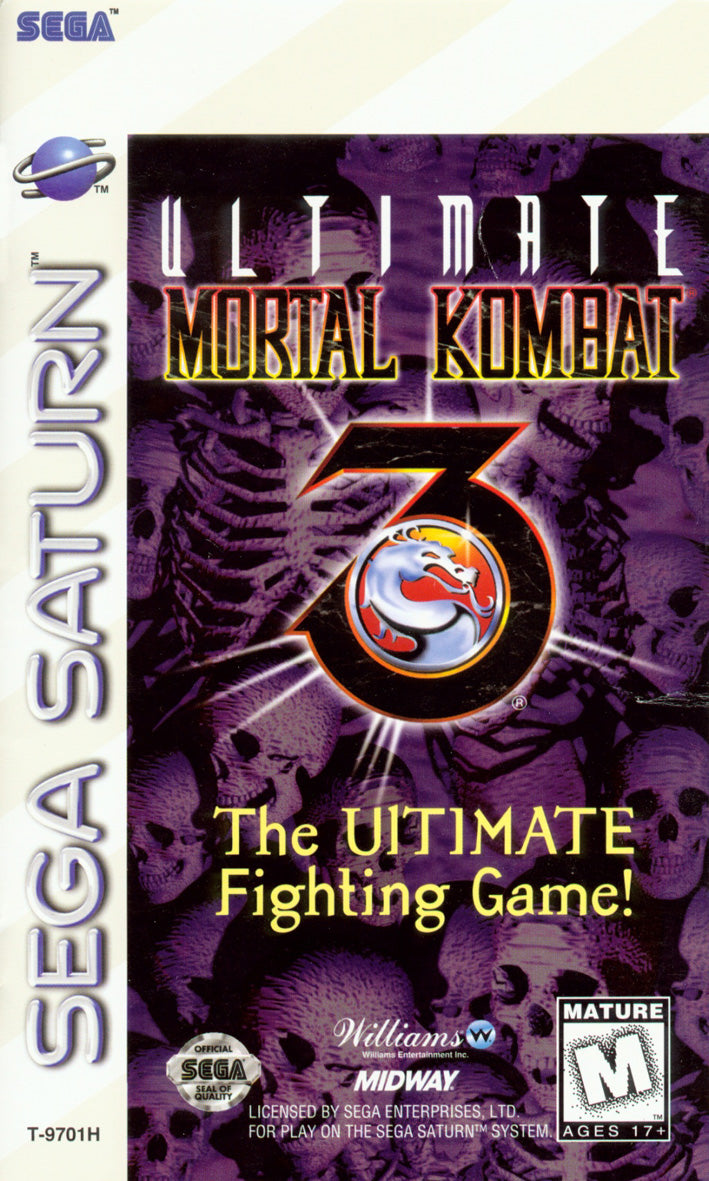ULTIMATE MORTAL KOMBAT 3 - SATURN