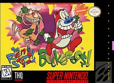 REN & STIMPY SHOW: BUCKEROOS - SNES