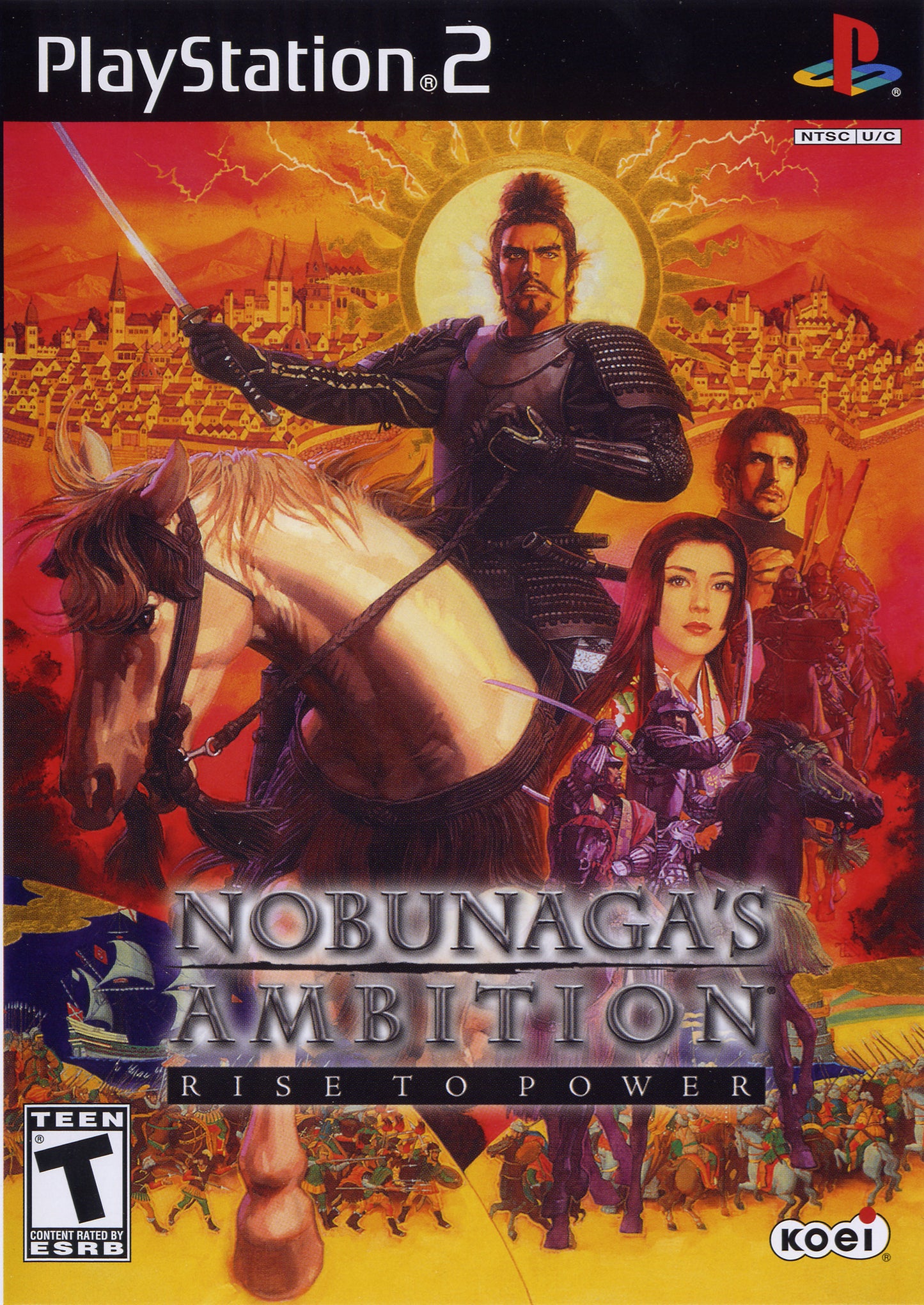 NOBUNAGA'S AMBITION: RISE TO POWER - PS2