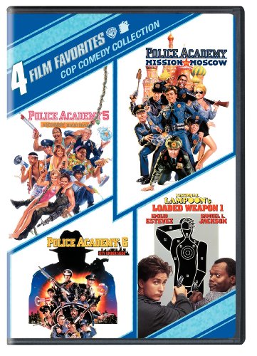 POLICE ACADEMY 5, 6, 7 & NATIONAL LAMPOO - DVD-FOUR FILM FAVORITES