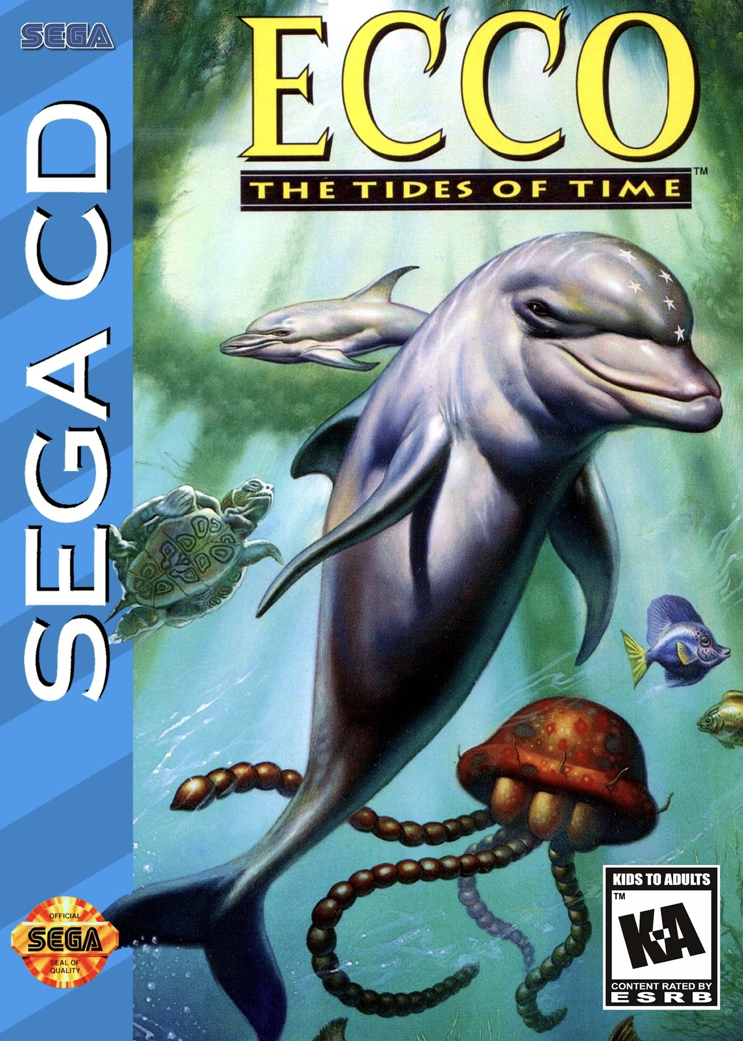ECCO: THE TIDES OF TIME - SEGACD