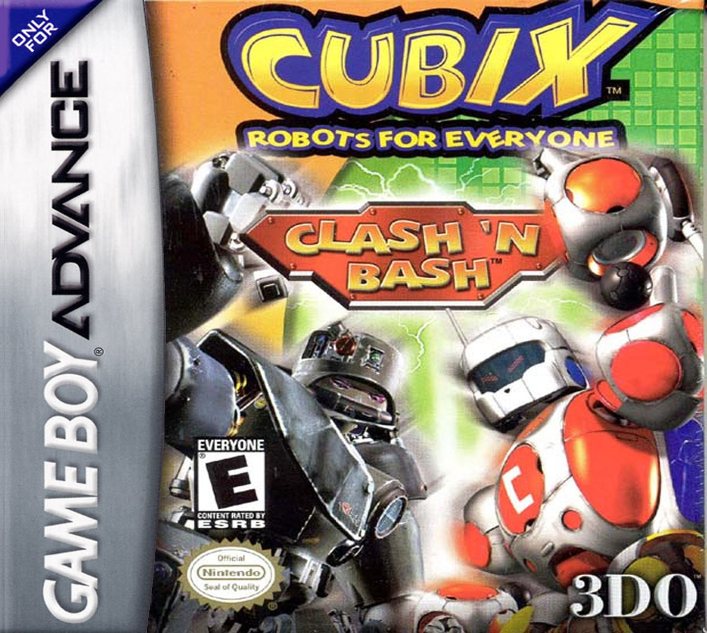 CUBIX: ROBOTS FOR EVERYONE: CLASH N BASH - GBA