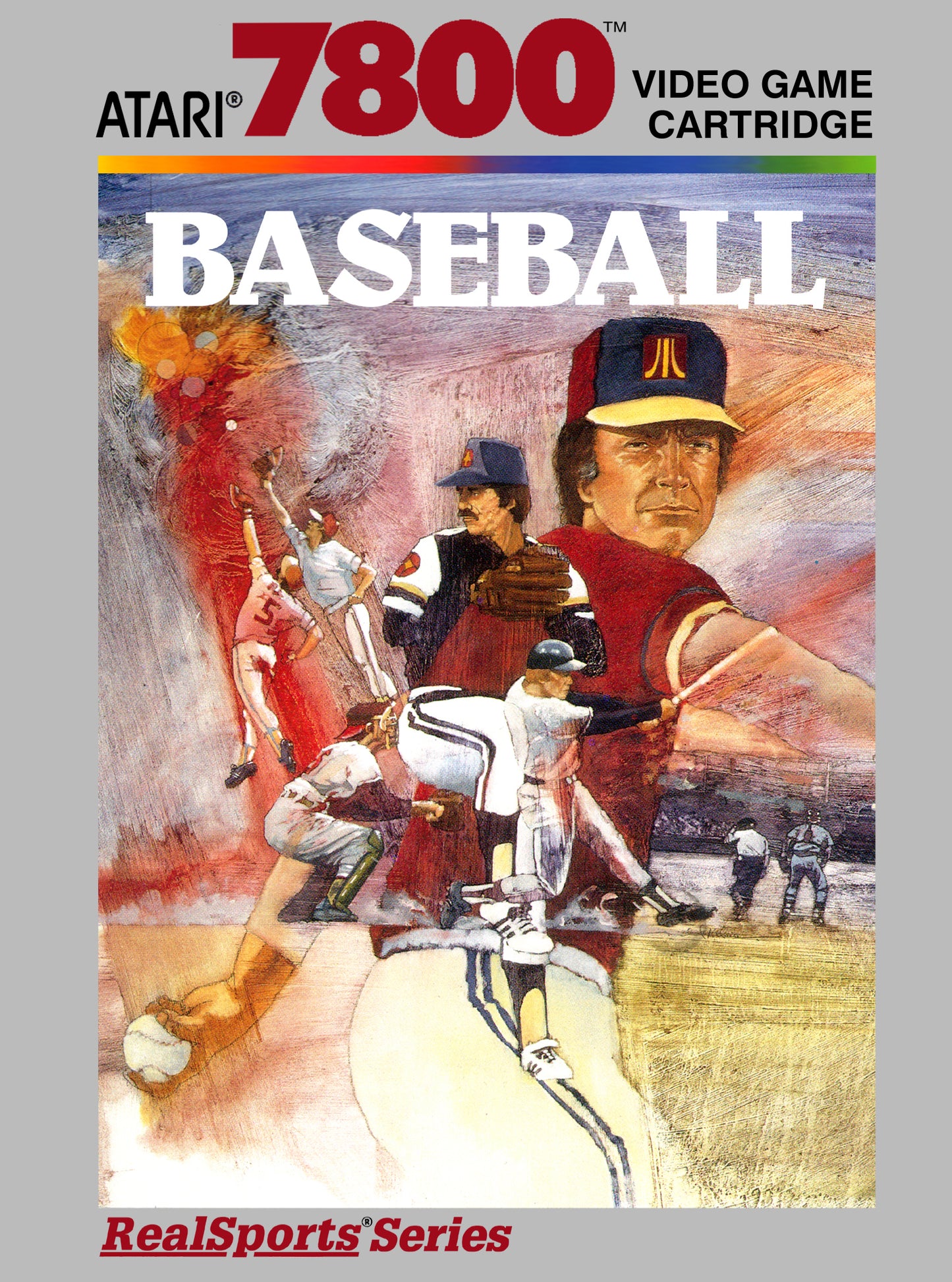 REALSPORTS BASEBALL - ATARI7800