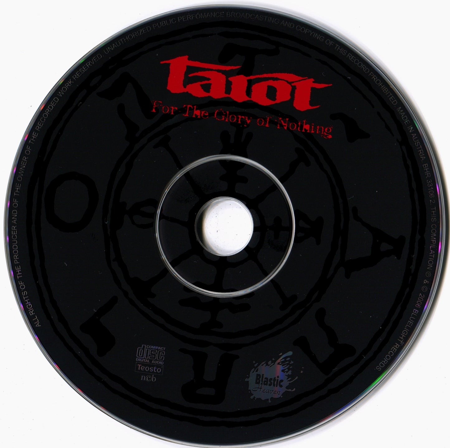 TAROT - FOR THE GLORY OF NOTHING