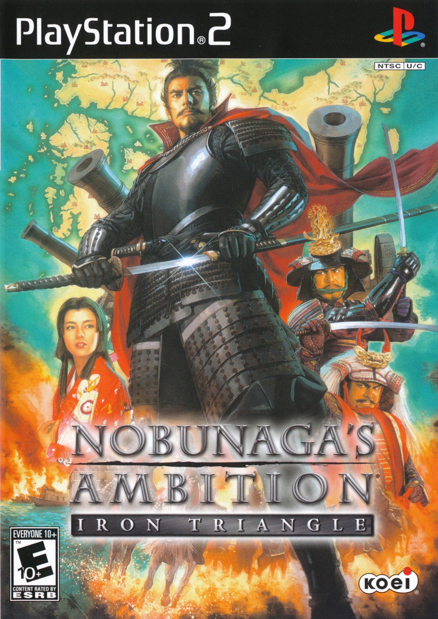 NOBUNAGA'S AMBITION IRON TRIANGLE - PS2