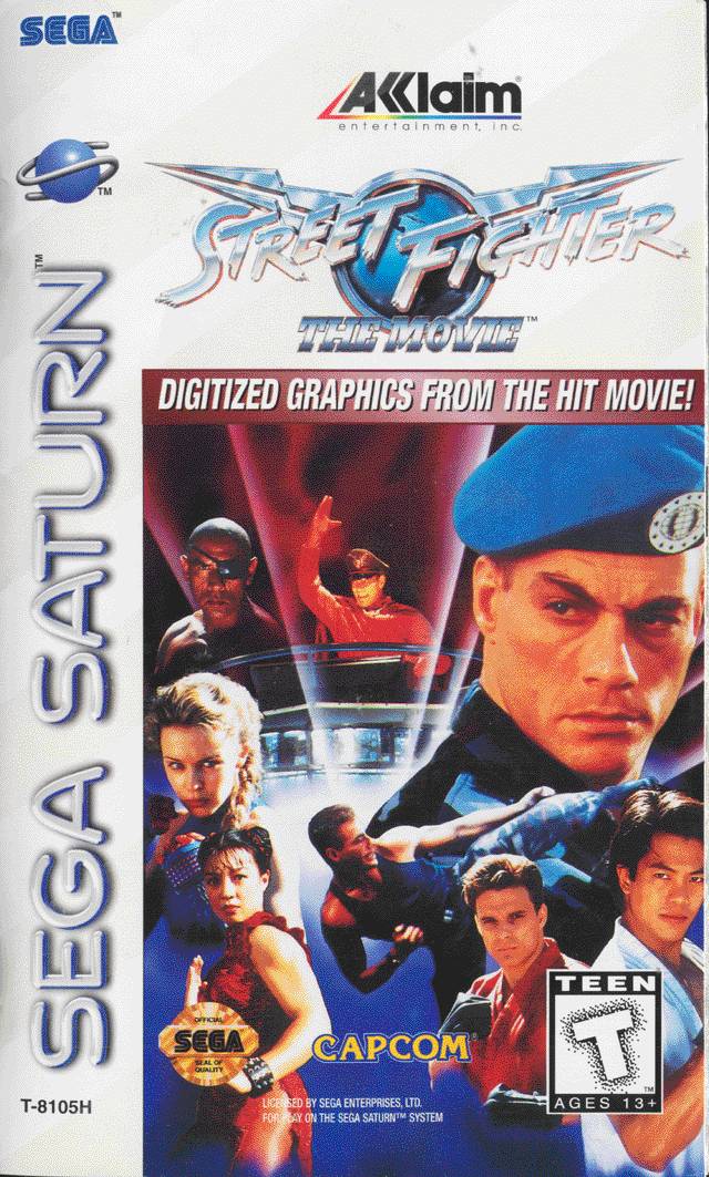 STREET FIGHTER: THE MOVIE - SATURN