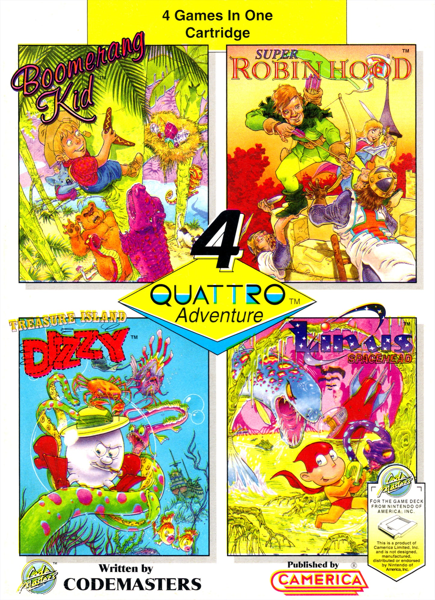 QUADDRO ADVENTURE - NES