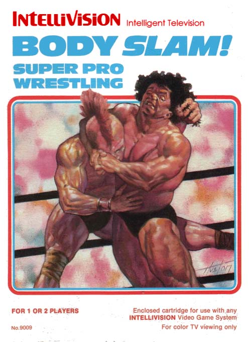 BODY SLAM SUPER PRO WRESTLING - INTELLI