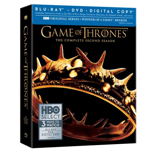 GAME OF THRONES - BLU-COMPLETE SECOND SEASON-INC. DVD COPY