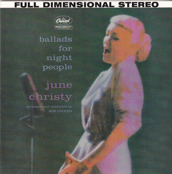 CHRISTY, JUNE - BALLADS FOR NIGHT PEOPLE
