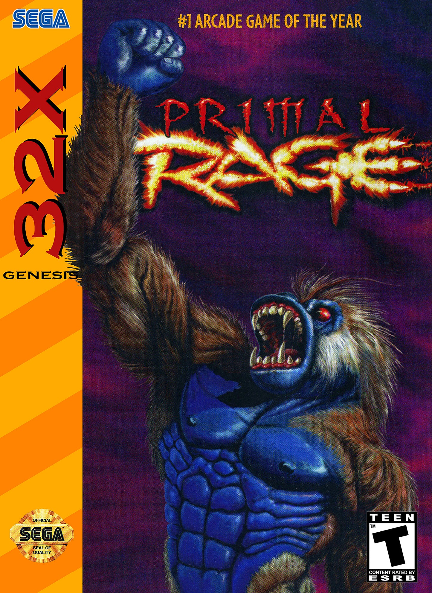 PRIMAL RAGE - 32X