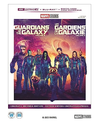 GUARDIANS OF THE GALAXY VOL. 3 - BLU-4K-INC. BLU COPY