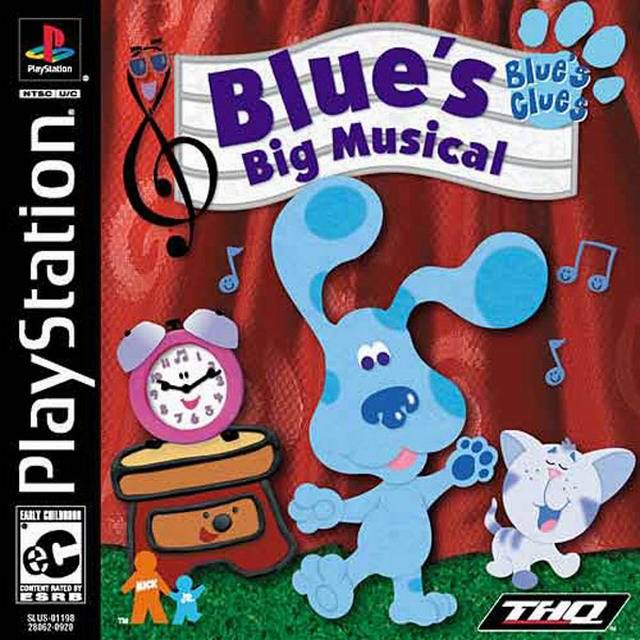 BLUE'S CLUES: BLUE'S BIG MUSICAL - PS1