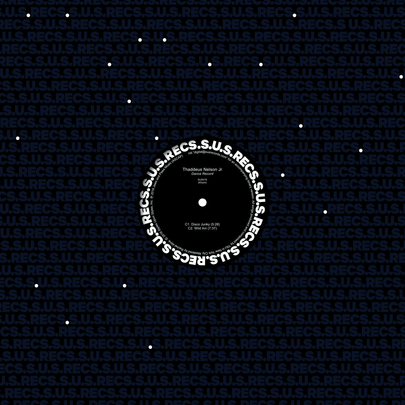 NELSON, THADDEUS JR. - DANCE RECORD