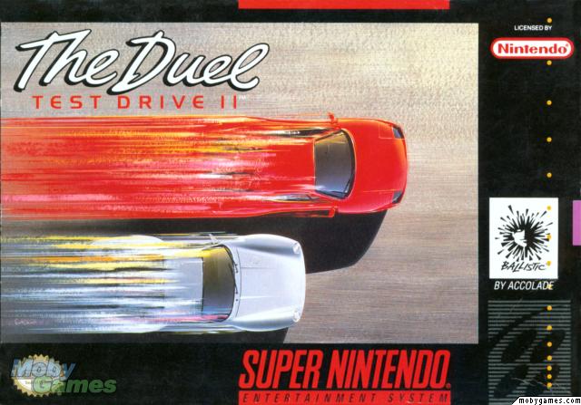 DUEL: TEST DRIVE II - SNES