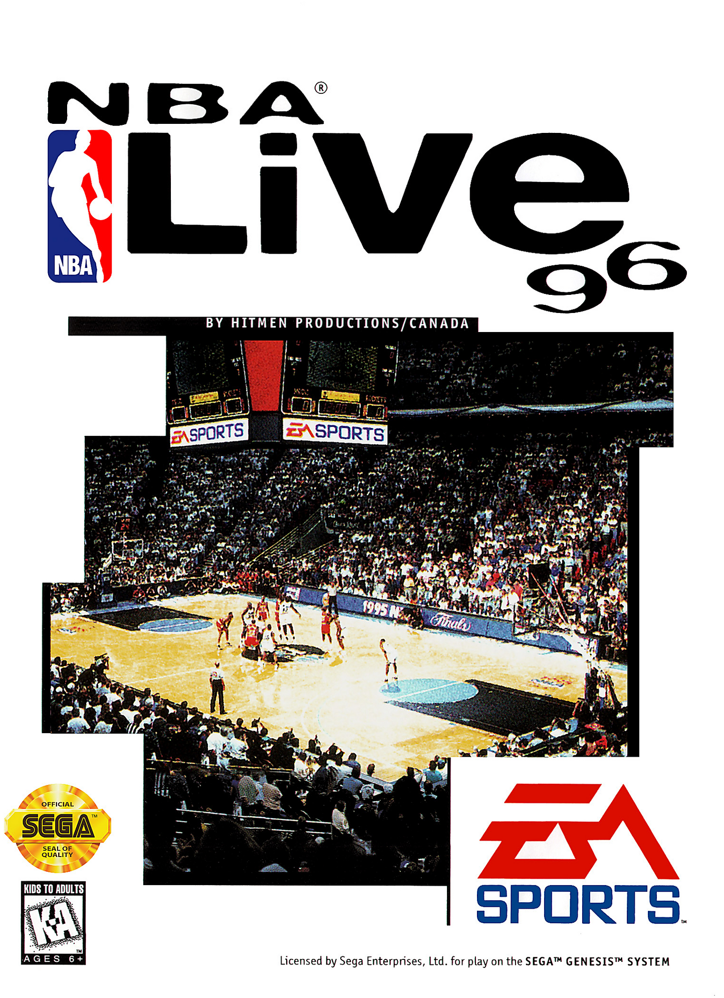 NBA LIVE 96 - SNES (W/BOX & MANUAL)