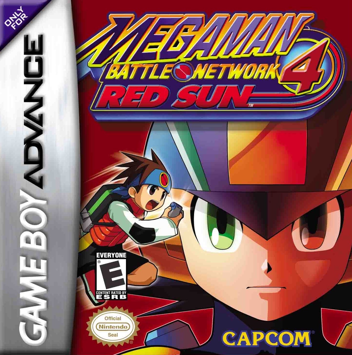 MEGA MAN: BATTLE NETWORK 4: RED SUN - GBA