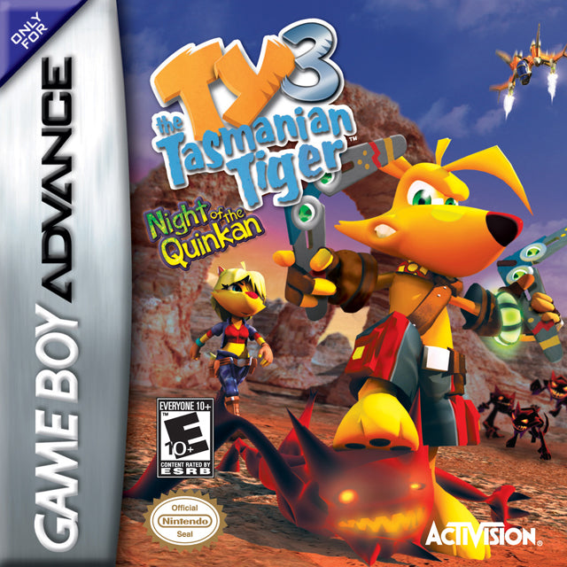 TY THE TASMANIAN TIGER 3: NIGHT OF THE N - GBA