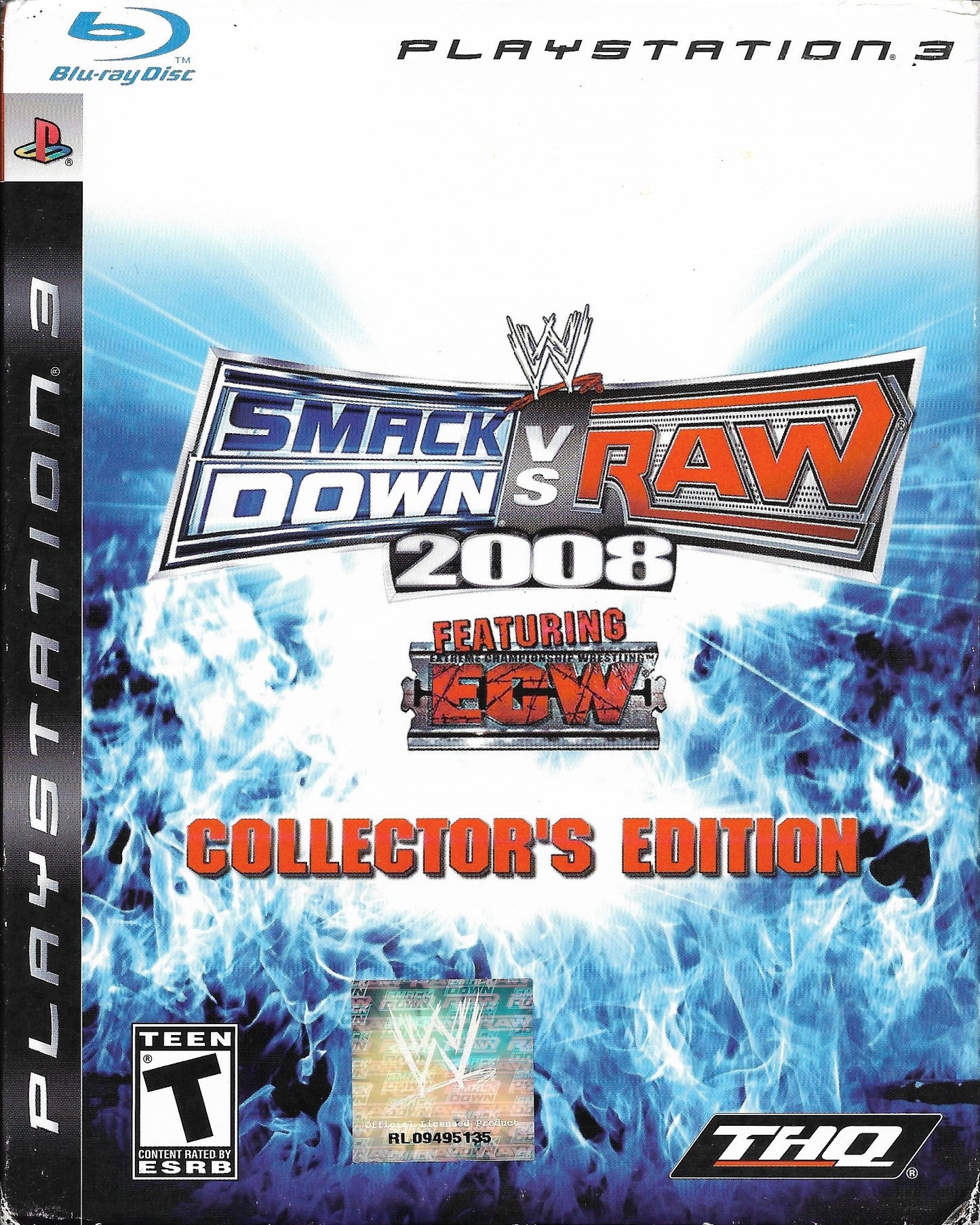 WWE SMACKDOWN VS RAW 2009: COLLECTORS ED - PS3