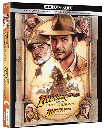 INDIANA JONES & THE LAST CRUSADE - BLU-4K-INC. BLU COPY-STEELBOOK