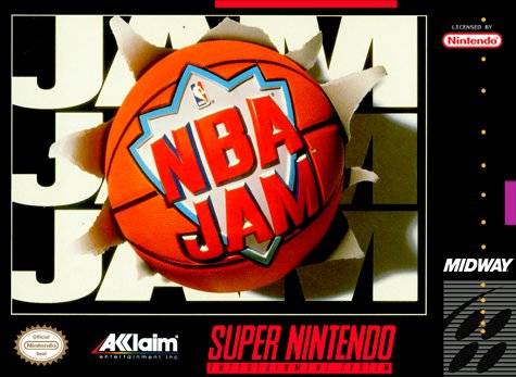 NBA JAM: TOURNAMENT EDITION - SNES (W/BOX & MANUAL)