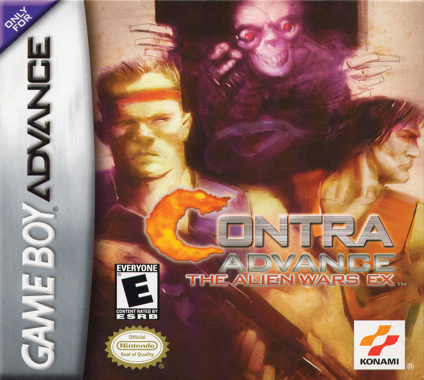 CONTRA ADVANCE: ALIEN WARS - GBA