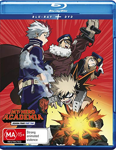MY HERO ACADEMIA (ANIME) - BLU-SEASON FOUR, PART TWO-INC. DVD COPY