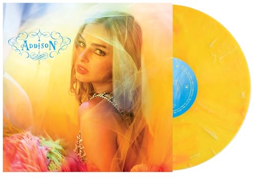 ADDISON RAE - ADDISON (YELLOW MARBLE VINYL)