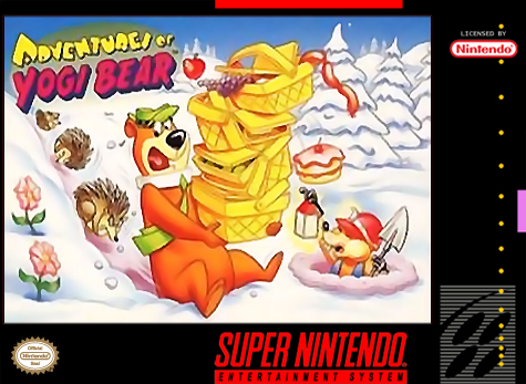 ADVENTURES OF YOGI BEAR - SNES (W/BOX)