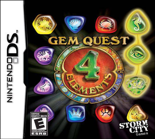 GEM QUEST: 4 ELEMENTS (CARTRIDGE ONLY) - DS