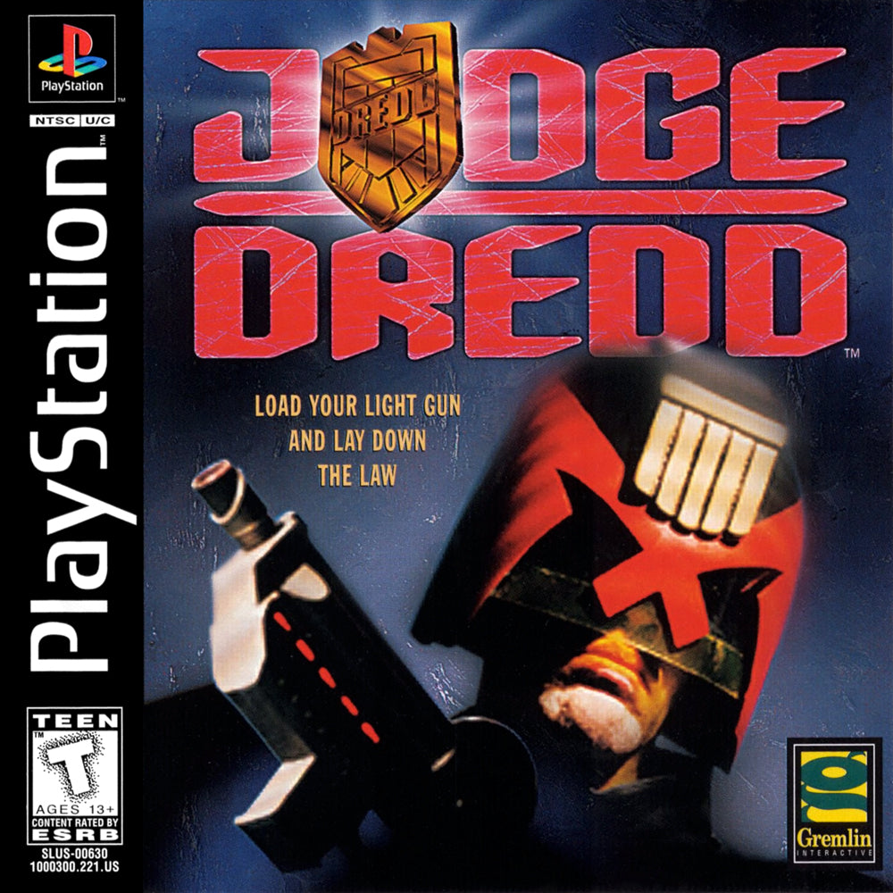 JUDGE DREDD - PS1