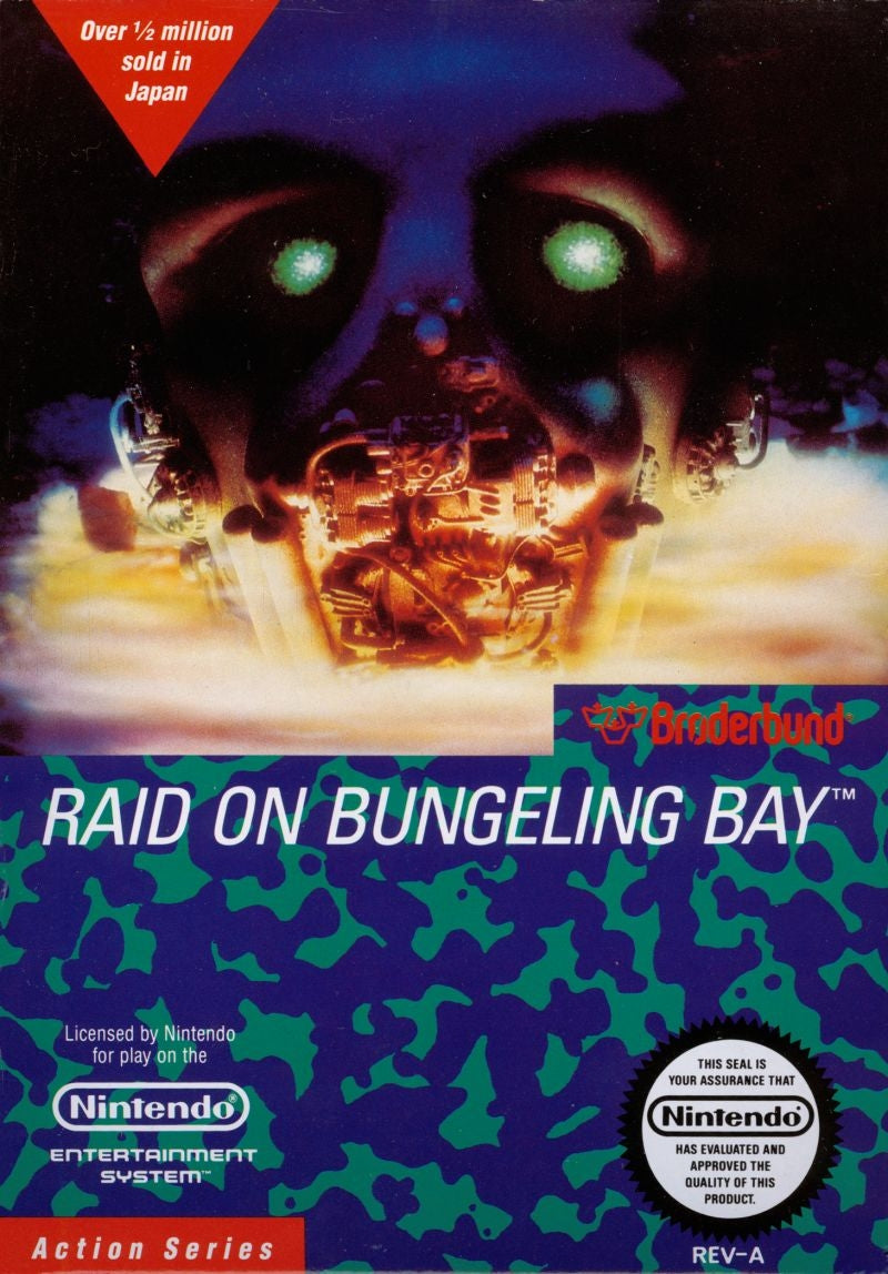RAID ON BUNGELING BAY - NES (W/BOX & MANUAL)