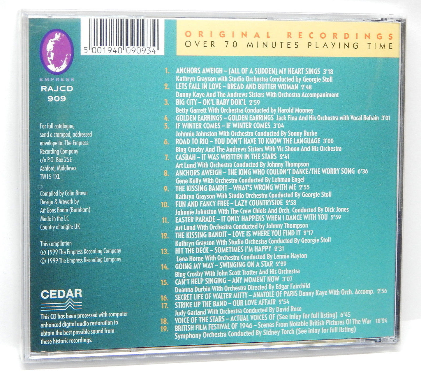 VARIOUS - MOVIETIME SCRAPBOOK