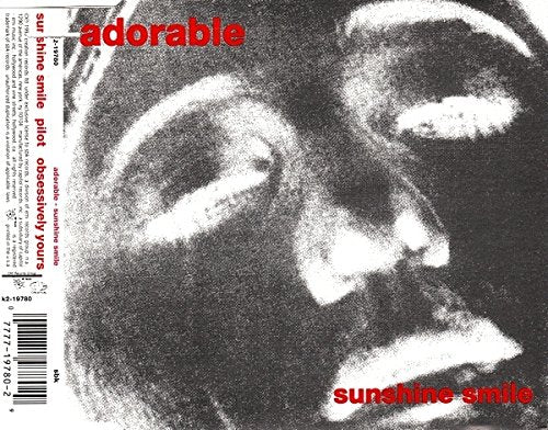 ADORABLE - SUNSHINE SMILE (CDS)
