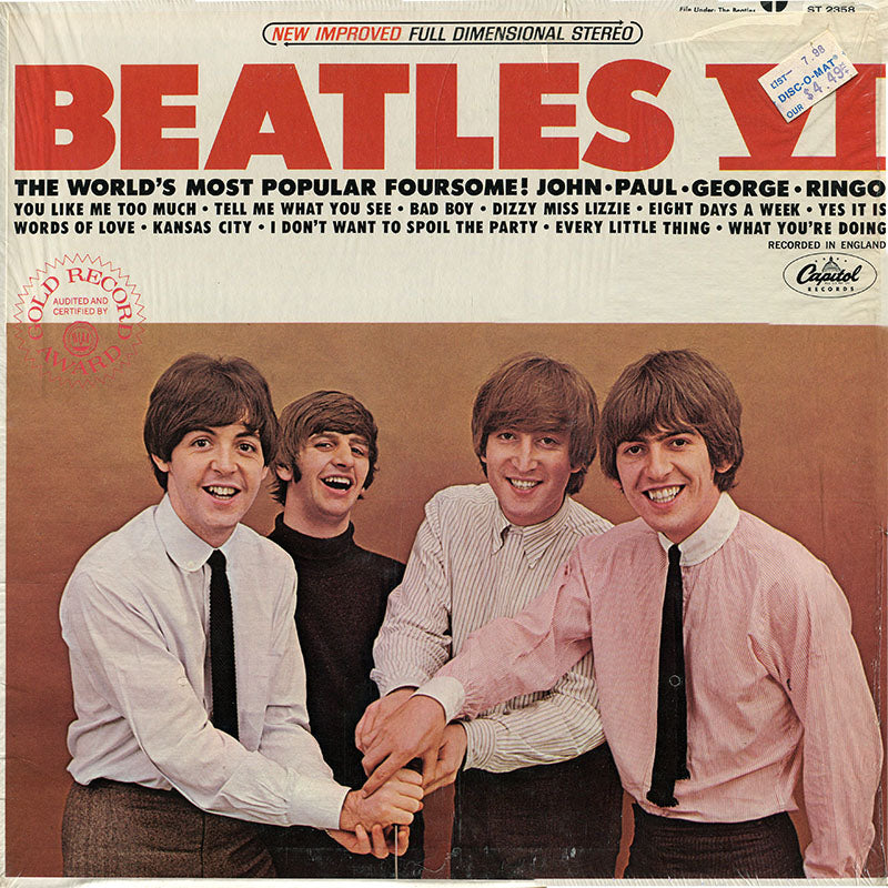 BEATLES - BEATLES VI (MINI LP PACKAGING)