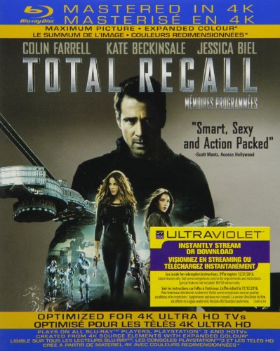 TOTAL RECALL - BLU-2012-COLIN FARRELL-MASTERED IN 4K