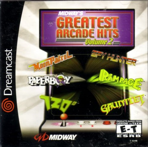 MIDWAY'S GREATEST ARCADE HITS VOL. 2 - DC