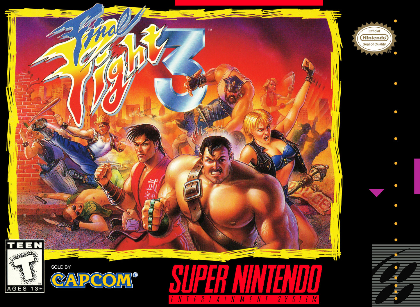 FINAL FIGHT 3 - SNES