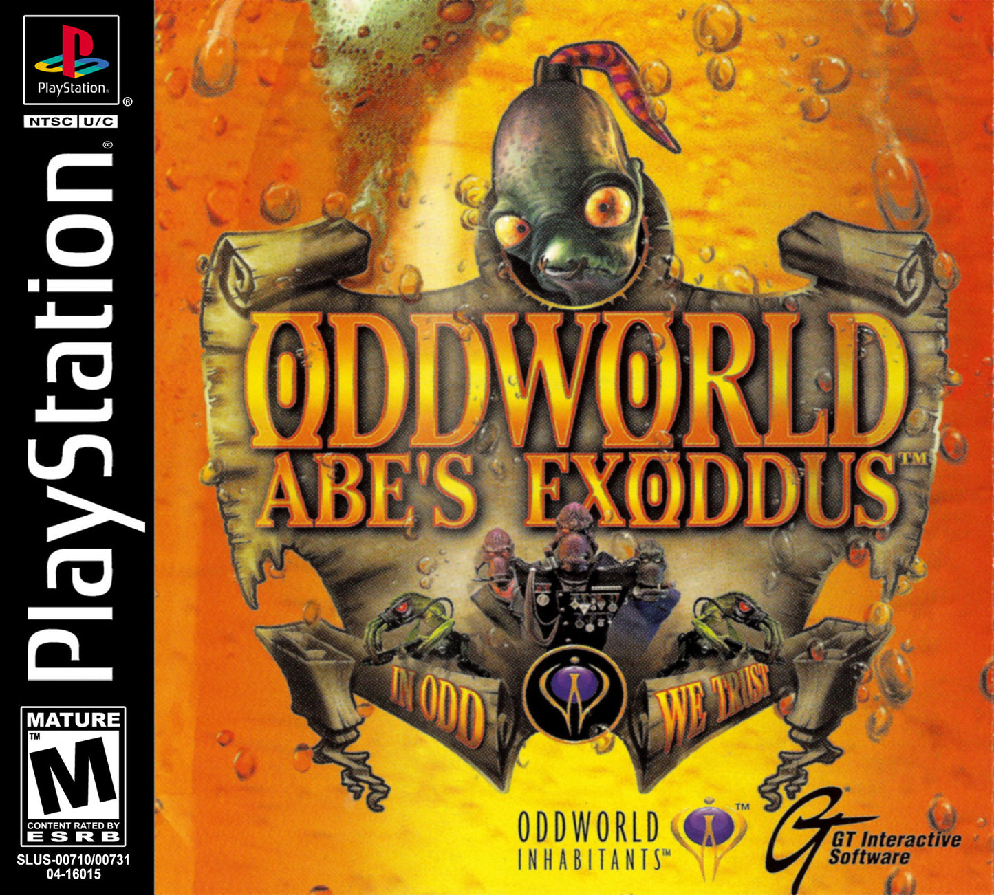 ODDWORLD: ABE'S EXODDUS - PS1