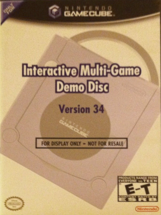 INTERACTIVE MULTI-GAME DEMO DISC #34 - GCB