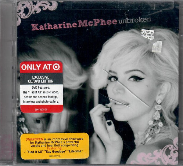MCPHEE, KATHARINE - UNBROKEN (W/DVD)