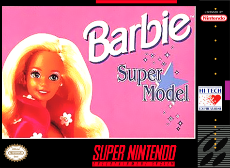 BARBIE SUPER MODEL - SNES (W/BOX & MANUAL)