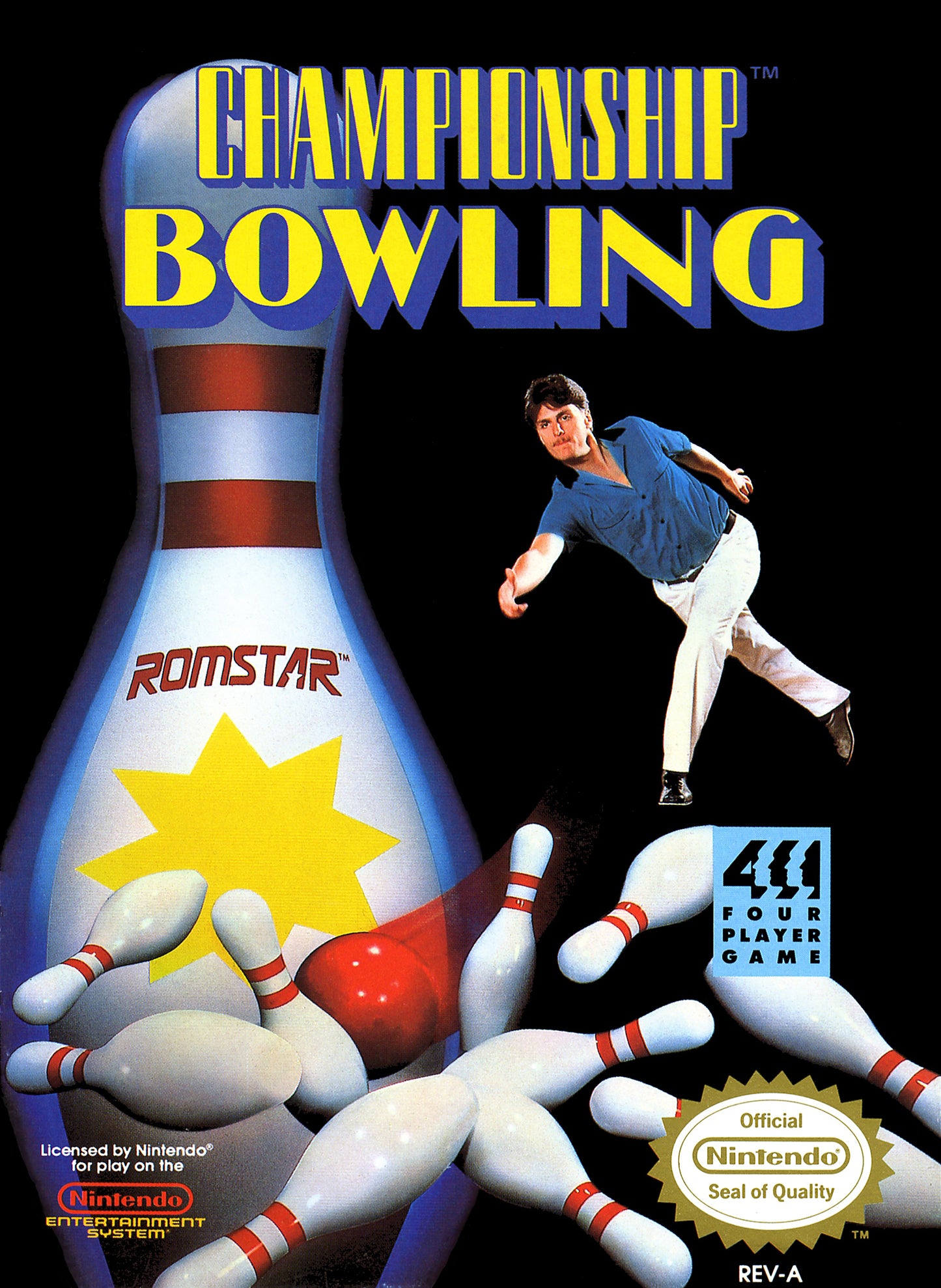 CHAMPIONSHIP BOWLING - NES