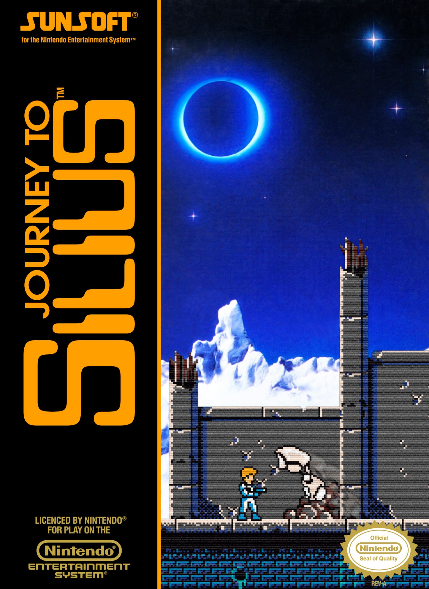 JOURNEY TO SILIUS - NES (W/BOX)